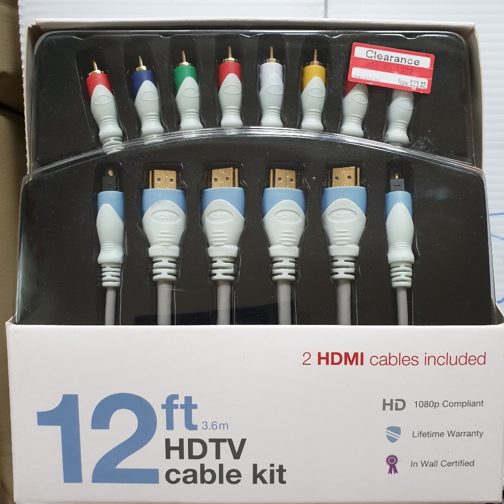 HDTV cable kit